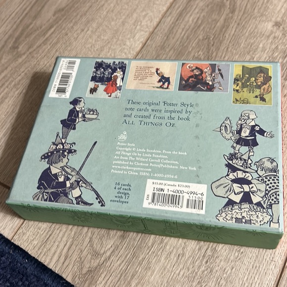 OZ Blank Vintage Note Cards NIB 16 Cards & 17 Envelopes. Orig. Box - Picture 6 of 9